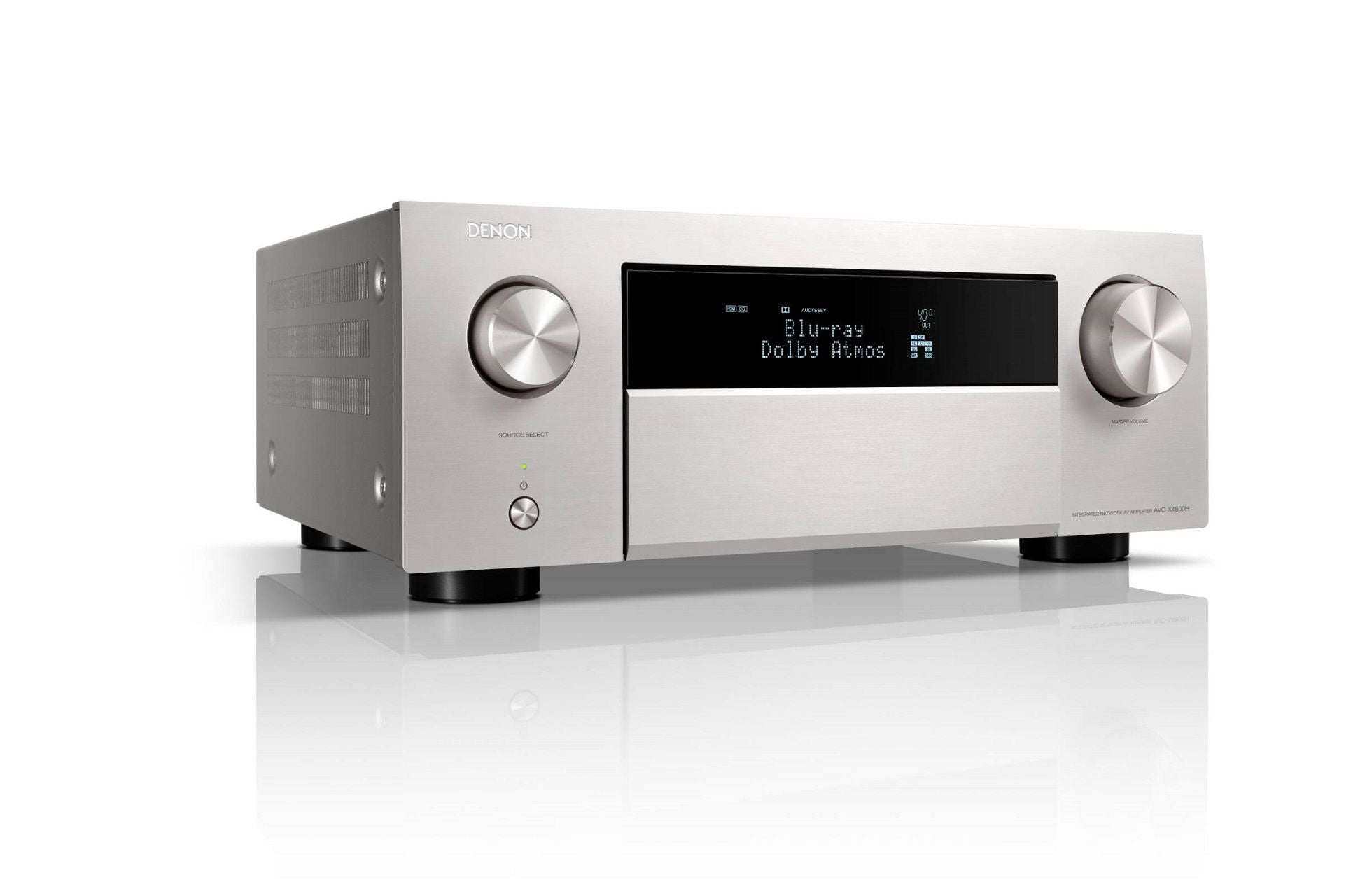 DENON AVC-X4800H 9.4 Channel 8K AV Amplifier - Silver