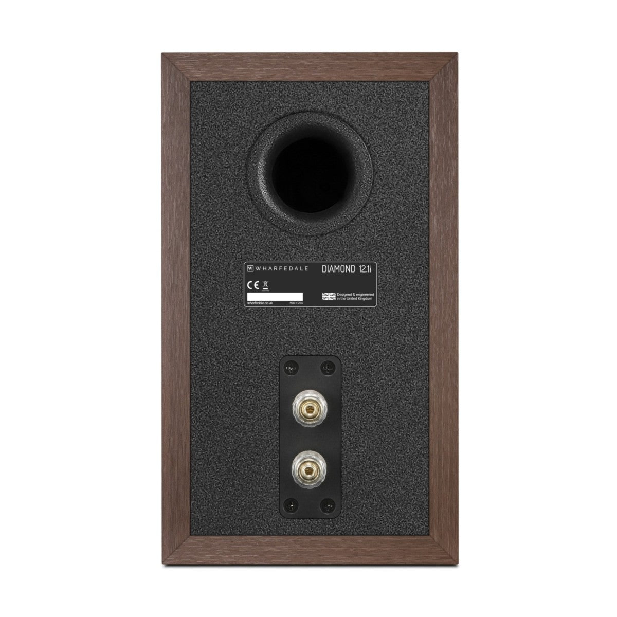 Denon AVRS970H 8K 7.2 Ch Dolby Atmos AV Receiver Black with Wharfedale Diamond 12.1i HCP 5.1 Speaker Package Walnut