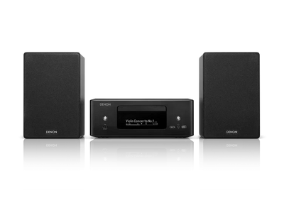 Denon CEOL N12 DAB DAB+ Receiver With SCN10 Speakers Bundle Black