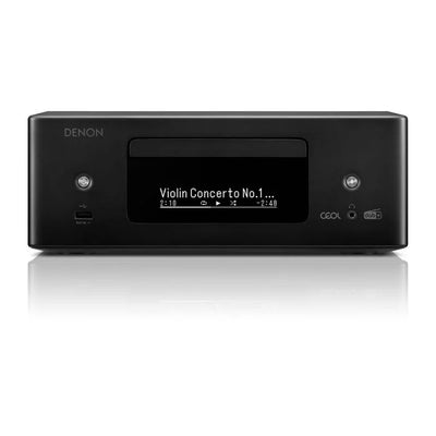 Denon CEOL RCD-N12 DAB+ Hi-Fi System with Bowers & Wilkins 607 S3 Speakers Pair Black