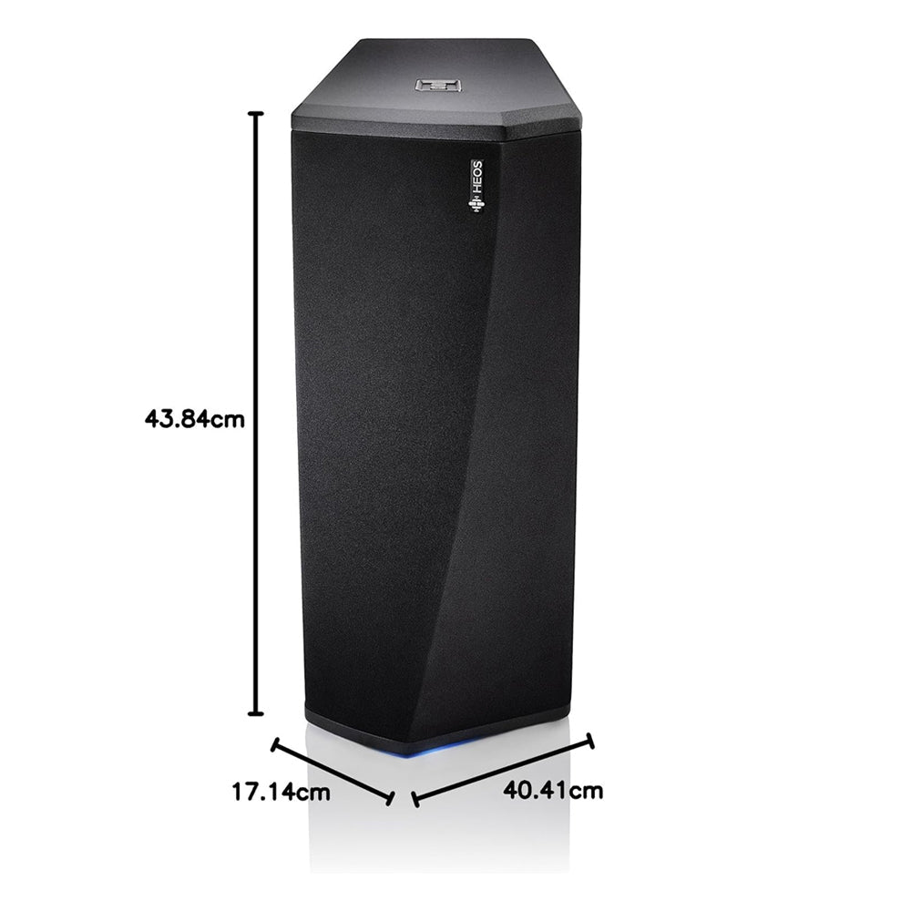 Denon HEOS Sub - Wireless Subwoofer with HEOS Built-In Black