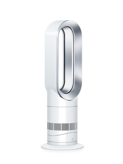Dyson AM09 Hot + Cool™  Jet Focus Fan Heater White Nickel