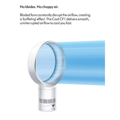 Dyson CF1 Cool AM12 Cooling Fan White and Silver