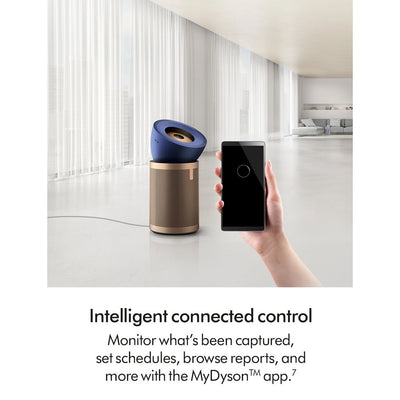 Dyson Big + Quiet Formaldehyde BP04 Purifying Fan Air Purifier - Prussian Blue/Gold