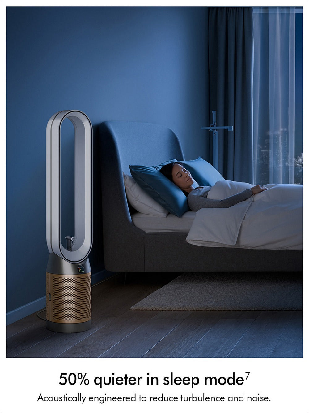 Dyson Find+Follow Purifier Cool PC3 Purifying Fan (TP14) - White/Gold