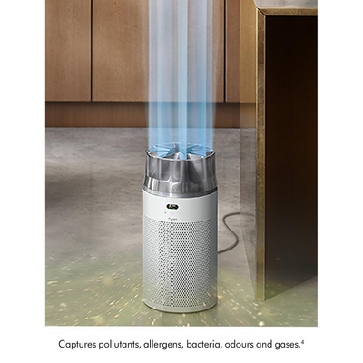 Dyson HJ10 HushJet Compact Air Purifier White Silver