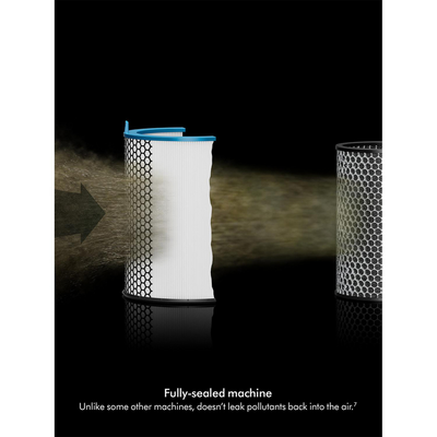 Dyson HJ10 HushJet Compact Air Purifier White Silver