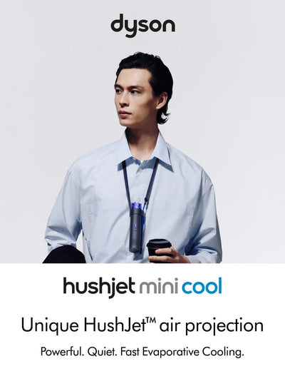 Dyson HushJet Mini Cool Portable Cooling Fan - Cobalt/Ink