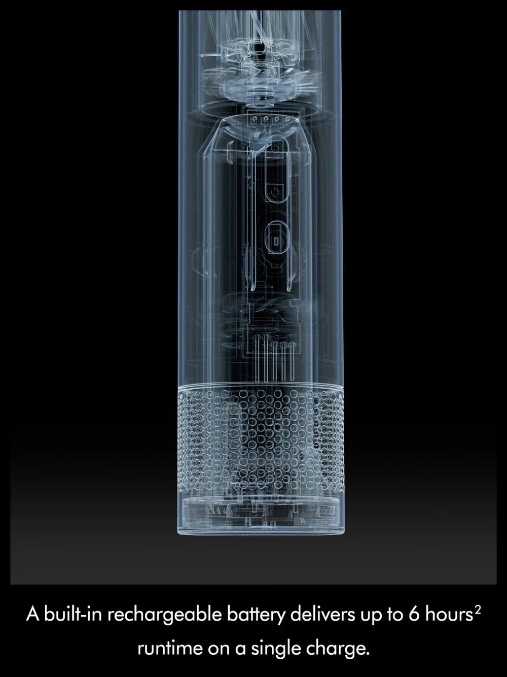 Dyson HushJet Mini Cool Portable Cooling Fan - Cobalt/Ink