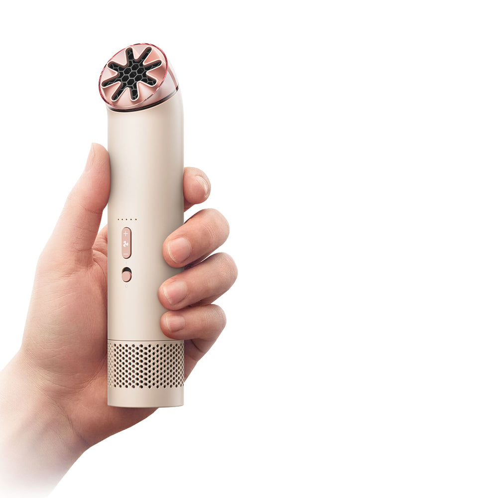 Dyson HushJet Mini Cool Portable Cooling Fan - Stone/Blush