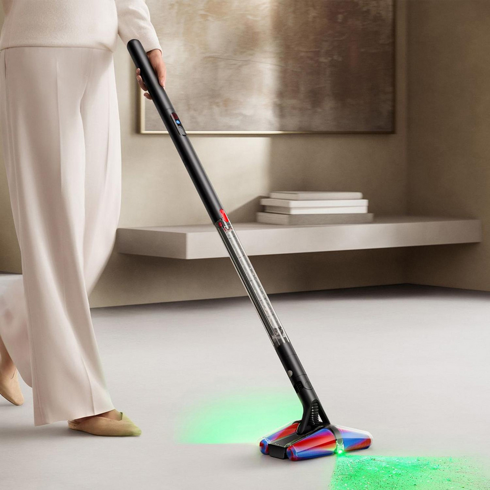 Dyson PencilVac Fluffycones Cordless Vacuum Cleaner 30 Minutes Run Time Matte Black
