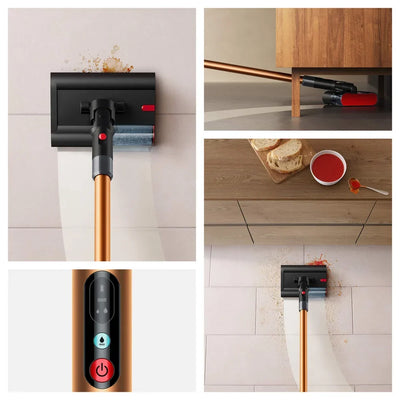 Dyson PencilWash Slim Wet Floor Cleaner with 02 Probiotic Hard Floor Cleaning Solution - Copper