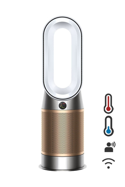 Dyson Purifier Hot+Cool HP2 De-NOx Purifying Fan Heater (HP12) - White/Gold