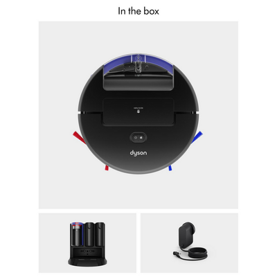Dyson Spot+Scrub AI Robotic Vacuum Cleaner Black