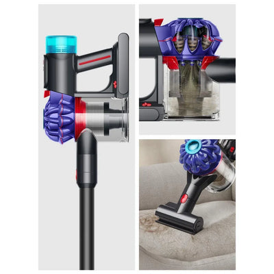 Dyson V10 Konical Cleaner Cordless Stick Vacuum Cleaner up to 60 Minutes Run Time - Vinca Black