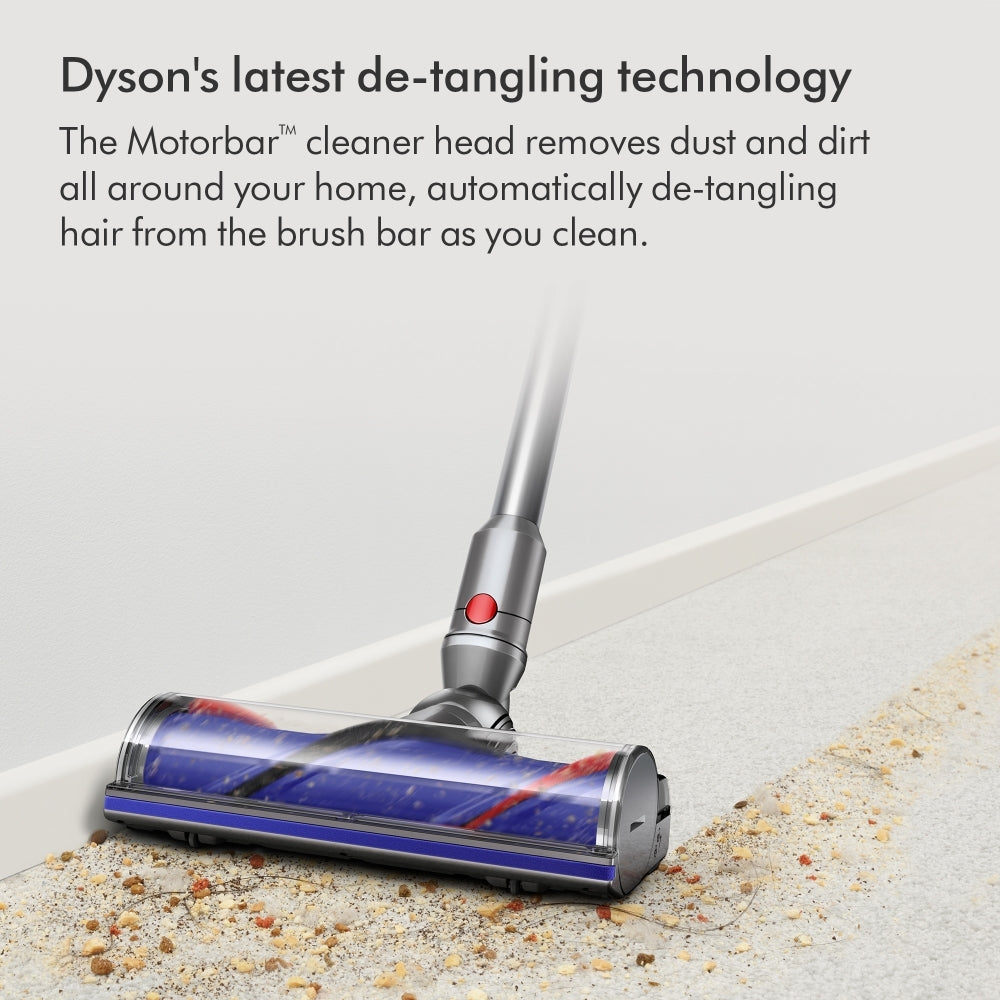 Dyson V12 Detect Slim Absolute Cordless Vacuum Cleaner with Furniture Cleaning Kit - Yellow Nickel