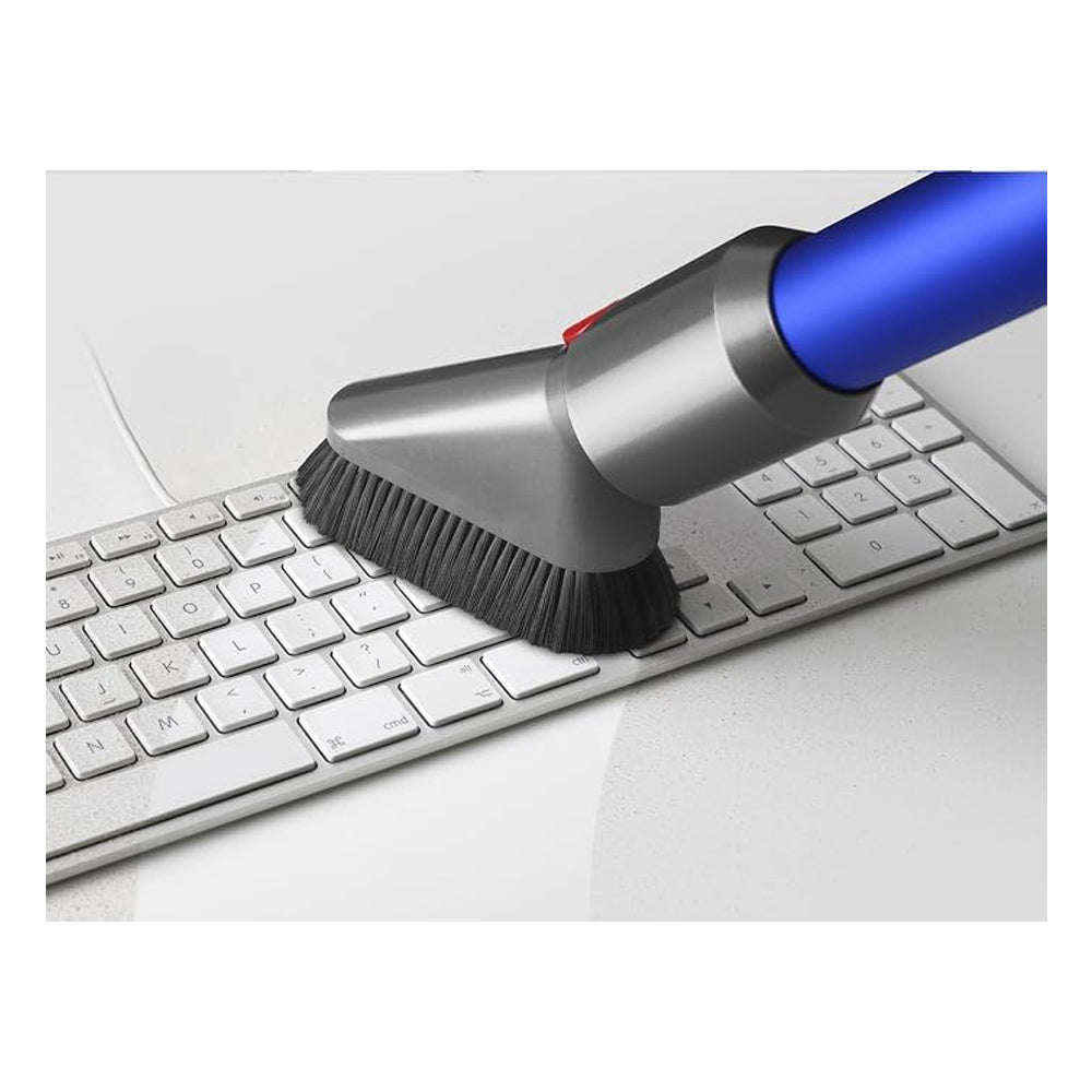 Dyson V12 Detect Slim Absolute Cordless Vacuum Cleaner with Furniture Cleaning Kit - Yellow Nickel
