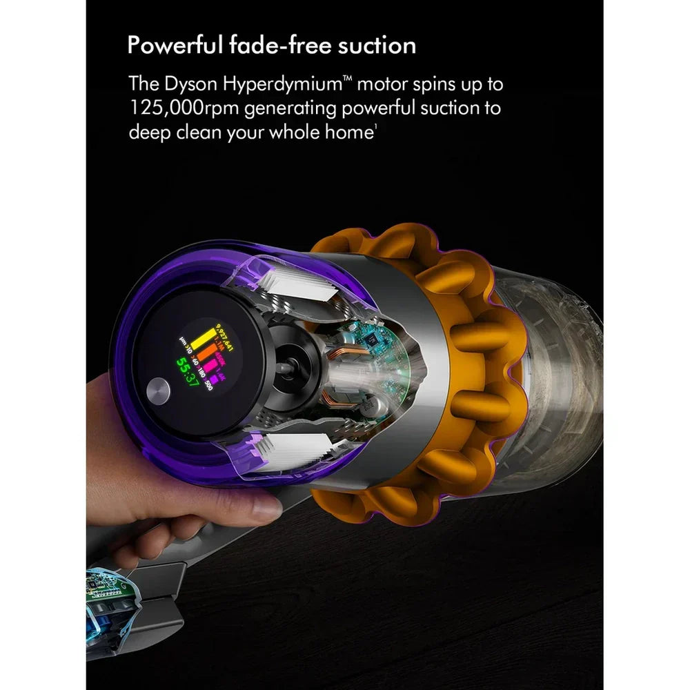 Dyson V15 Detect Extra Cordless Stick Vacuum Cleaner up to 60 Minutes Run Time - Nickel Blue V15EXTRA