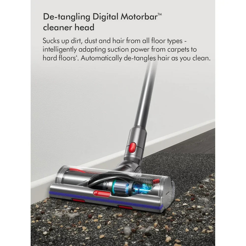 Dyson V15 Detect Extra Cordless Stick Vacuum Cleaner up to 60 Minutes Run Time - Nickel Blue V15EXTRA