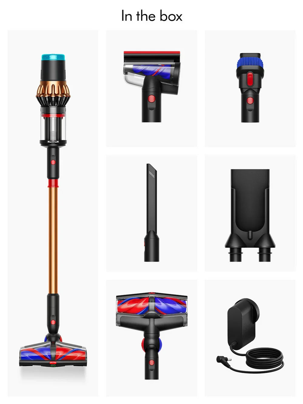 Dyson V16 Piston Animal Cordless Stick Vacuum Cleaner - Black Copper V16PISTONANML