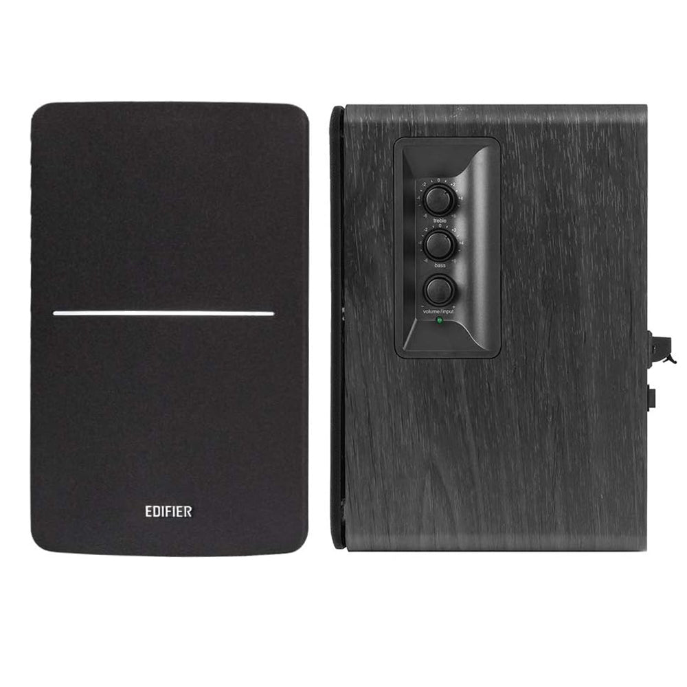 Edifier R1280DBS Active 2.0 BT Bookshelf Speakers Pair with Sub Out - Black