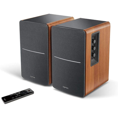 Edifier R1280DBS Active 2.0 BT Bookshelf Speakers Pair with Sub Out - Maple