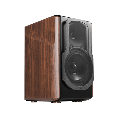 Edifier S2000MKIII Classic Hi-Res Bluetooth 5.0 Active Bookshelf Speakers Brown