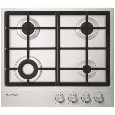 Fisher and Paykel CG604DLPX1 Series 7 60cm 4 Burner Gas Hob Stainless Steel
