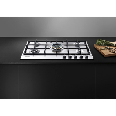 Fisher and Paykel CG905DNGX1 Series 7 90cm 5 Burner Gas Hob Stainless Steel