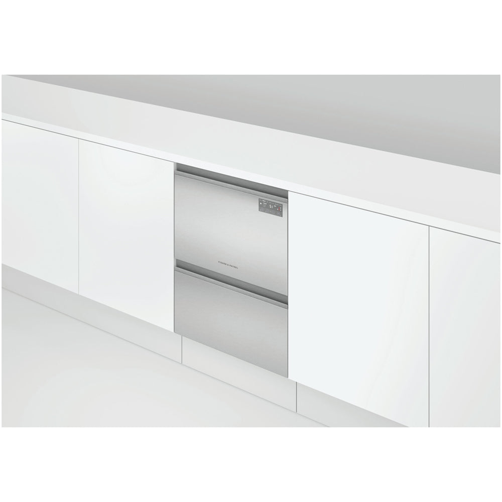 Fisher and Paykel DD60D2HNX9 Series 7 Integrated Double DishDrawer™ Dishwasher 12 Place Settings