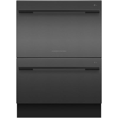 Fisher and Paykel DD60DDFHB9 Series 9 Integrated Double DishDrawer™ Dishwasher 12 Place Setting