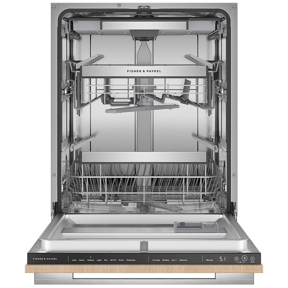 Fisher and Paykel DW60UT4HI2 Series 9 Integrated Tall Dishwasher 16 Place Setting