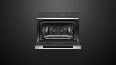Fisher and Paykel OM60NDLX1 Series 7 Contemporary Compact Combi-Microwave Built-In Oven Stainless Steel