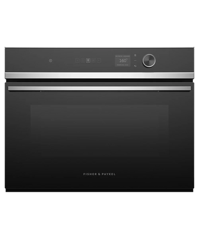 Fisher and Paykel OM60NDLX1 Series 7 Contemporary Compact Combi-Microwave Built-In Oven Stainless Steel
