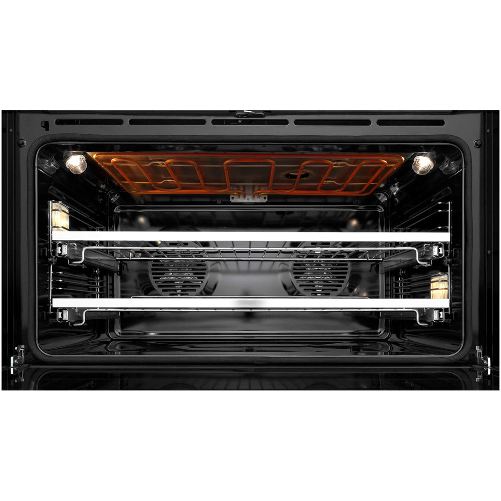 Fisher and Paykel OR90SCG6B1 Series 9 Classic Single Oven Dual Fuel Range Cooker With Pyrolytic Cleaning Black