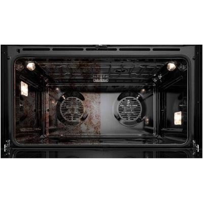 Fisher and Paykel OR90SCG6B1 Series 9 Classic Single Oven Dual Fuel Range Cooker With Pyrolytic Cleaning Black