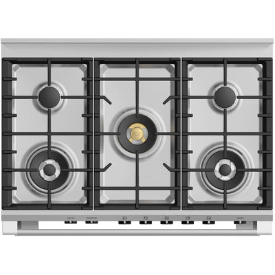 Fisher and Paykel OR90SCG6B1 Series 9 Classic Single Oven Dual Fuel Range Cooker With Pyrolytic Cleaning Black