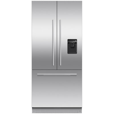 Fisher and Paykel RS80AU3 Integrated Plumbed-In American Fridge Freezer With Ice Maker