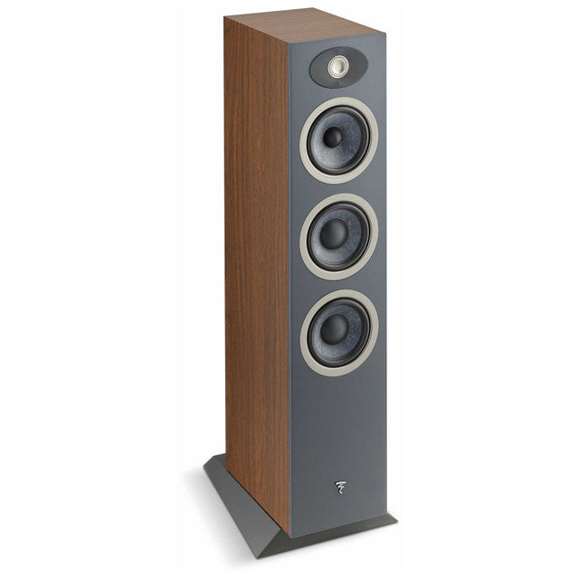 Focal Theva N2 Compact Floor Standing Speakers Pair Dark Wood