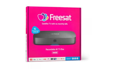 Freesat UHD-4X-500 Recordable 4K TV Box - 500GB