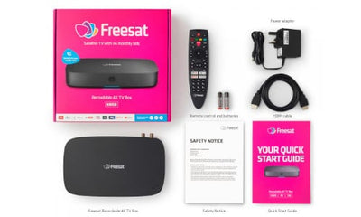 Freesat UHD-4X-500 Recordable 4K TV Box - 500GB