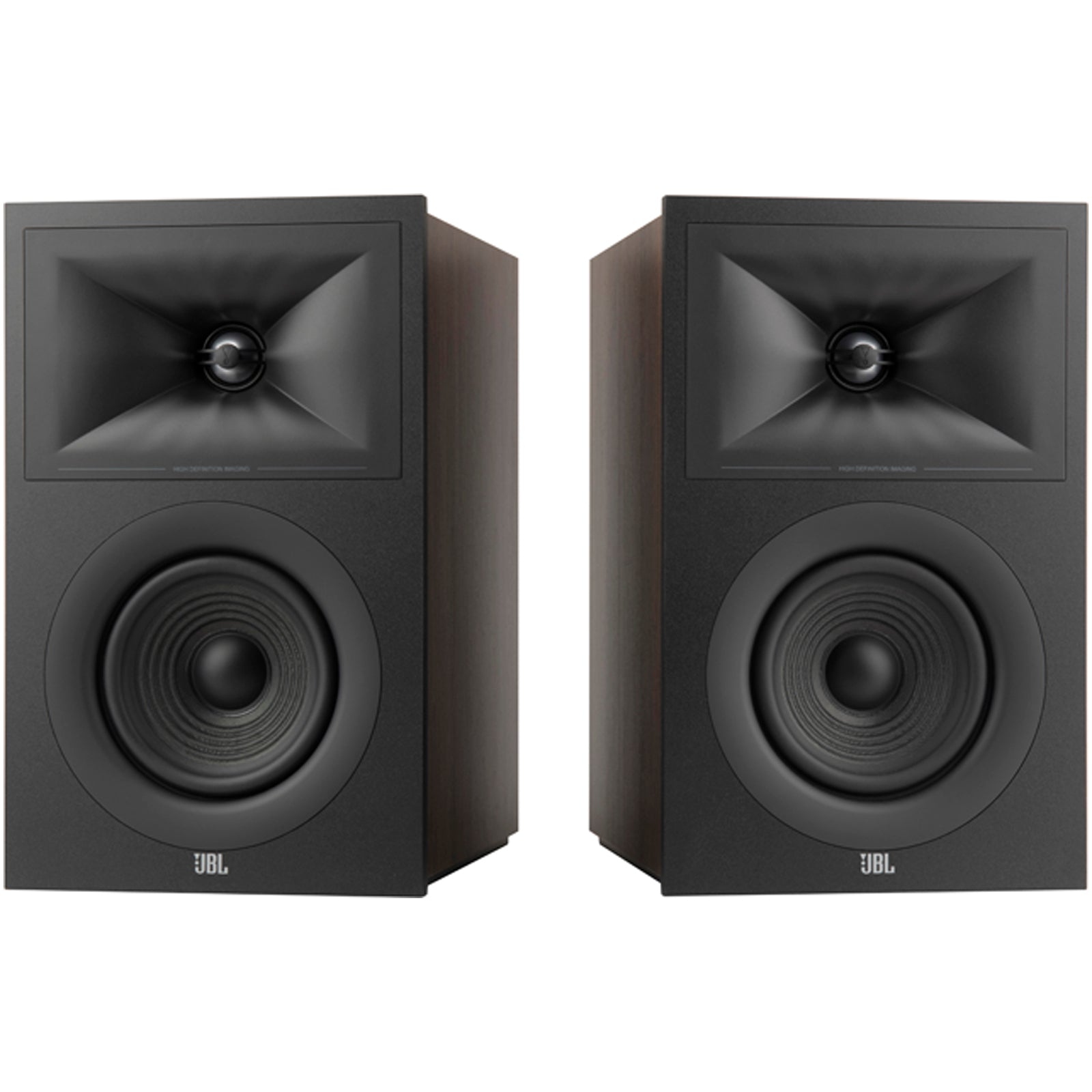 JBL STAGE 250B 2 Way 5.2 Inch Dolby Atmos Surround Sound Bookshelf Speakers Pair Black