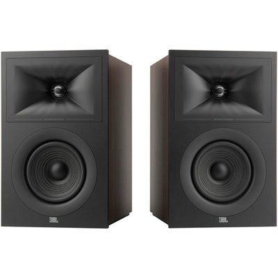 JBL STAGE 250B 2 Way 5.2 Inch Dolby Atmos Surround Sound Bookshelf Speakers Pair Black