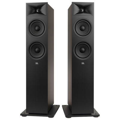 JBL Stage 260F 2.5 Way Dual 6.5 Inch Floorstanding Speakers Pair Black