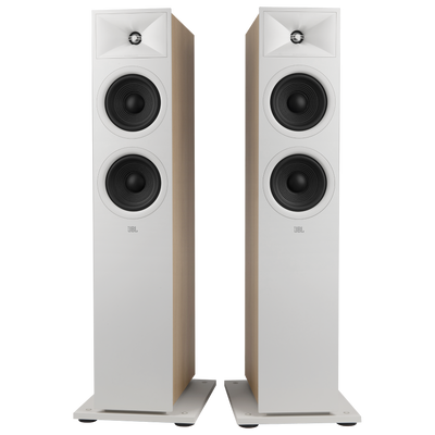 JBL Stage 260F 2.5 Way Dual 6.5 Inch Floorstanding Speakers Pair White