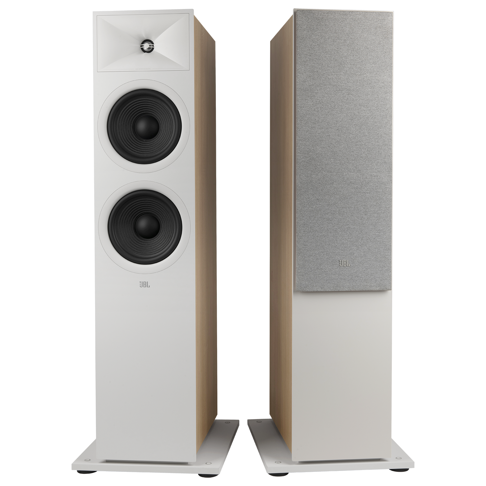 JBL Stage 280F 2.5 Way Dual 8 Inch Floorstanding Speakers Pair White