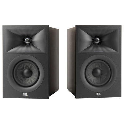JBL STAGE240B 2 Way 4.5 Inch Bookshelf Speakers Pair Black