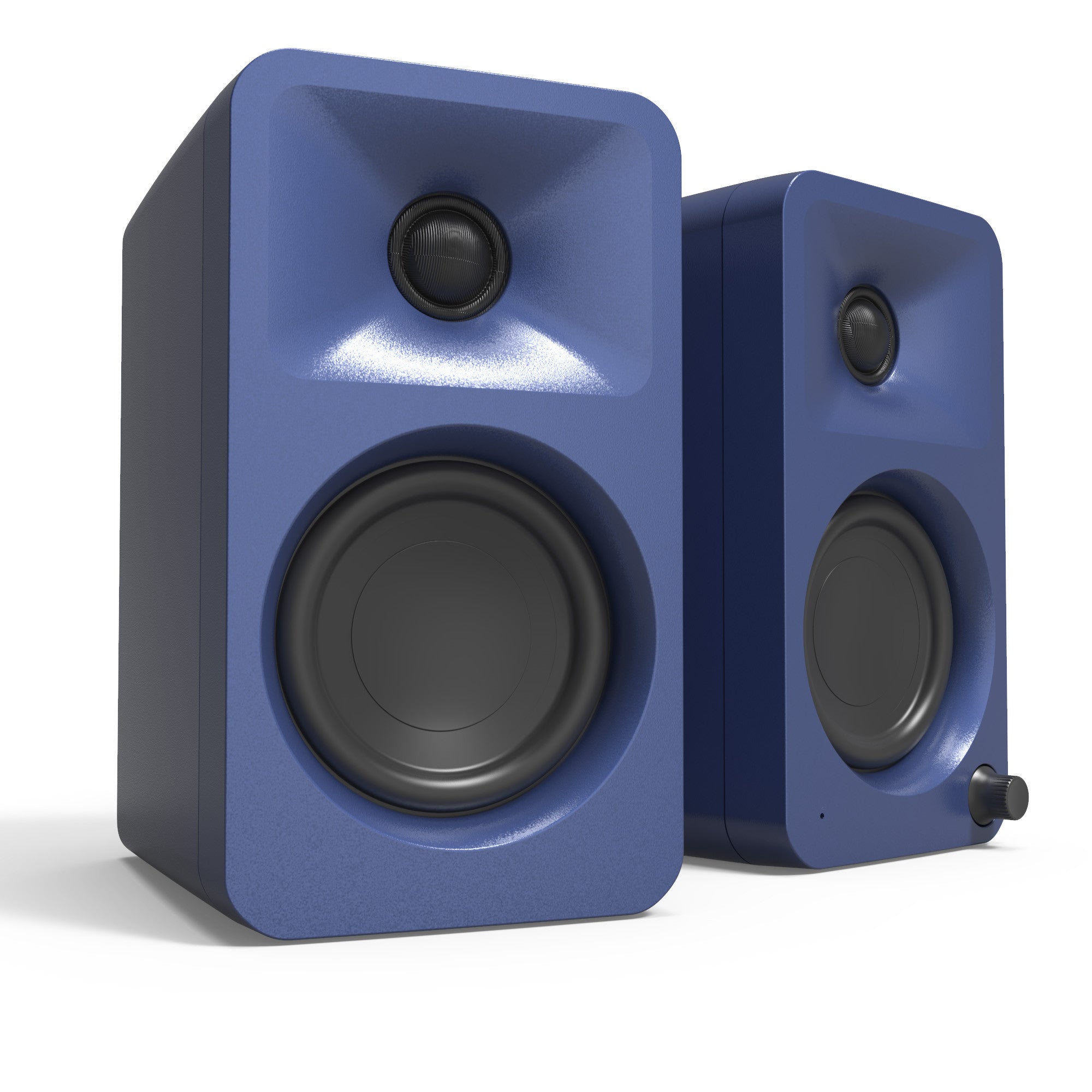 Kanto Ora Powered Reference Desktop Speakers with Bluetooth Indigo