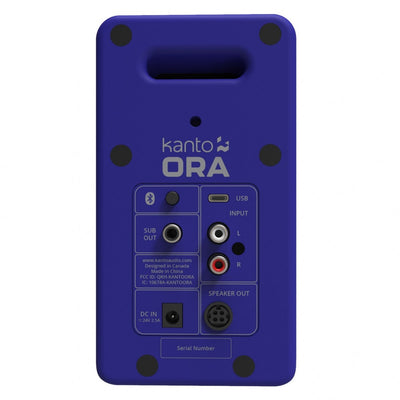 Kanto Ora Powered Reference Desktop Speakers With Bluetooth Purple
