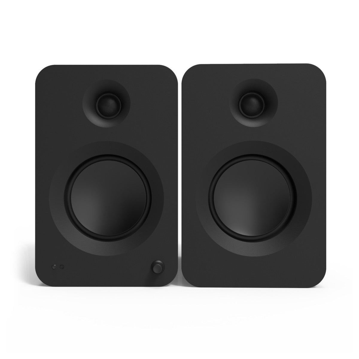 Kanto REN 200W Powered Bookshelf Speakers Pair with HDMI ARC USB-C and Bluetooth 5.3 - Matte Black